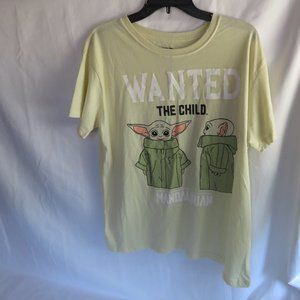 Baby Yoda Junior Wanted Graphic T-Shirt